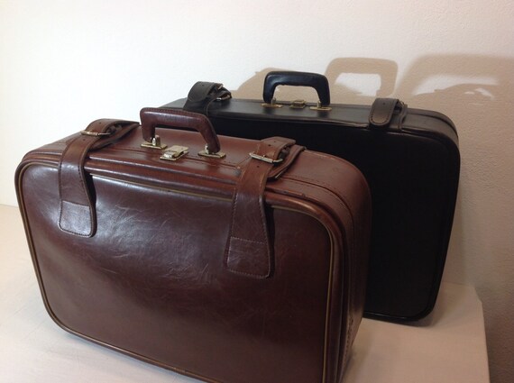 vintage travel suitcase