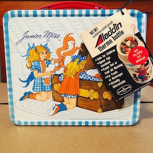 1978 Junior Miss Vintage Lunchbox Gem Mint Condition 10++ Extremadamente raro de encontrar en esta condición !!!!