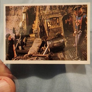 Cartão colecionável dos Goonies da Espanha de 1985