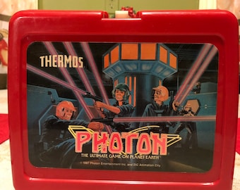 Beautiful 1987 Photon Vintage Lunchbox Brand New ! Unused