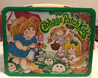 Cabbage Patch Kids Vintage Lunch Box with Thermos