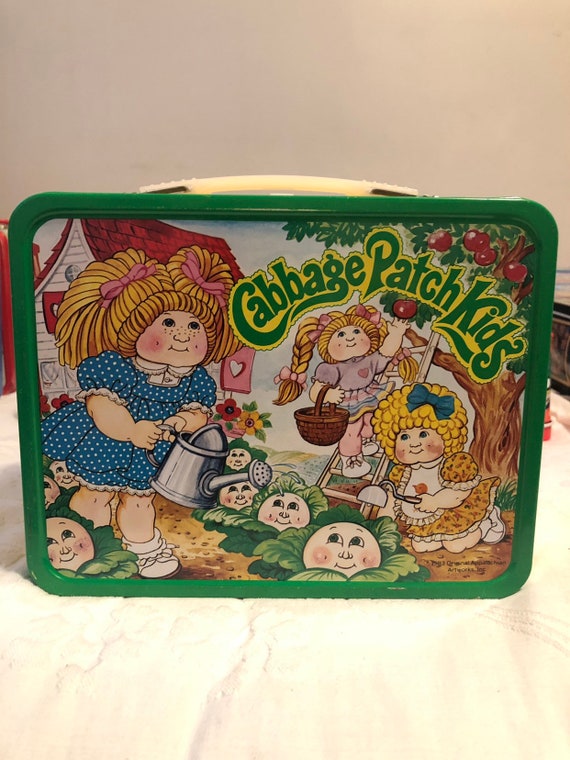 Cabbage Patch Kids Vintage Lunch Box with Thermos