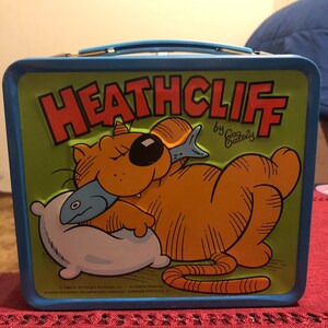 1982 Vintage Heathcliff Lunchbox *MINT*