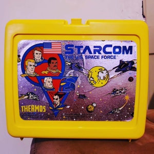 1987 Star Com La Caja de Almuerzos de la Fuerza Espacial de los Estados Unidos