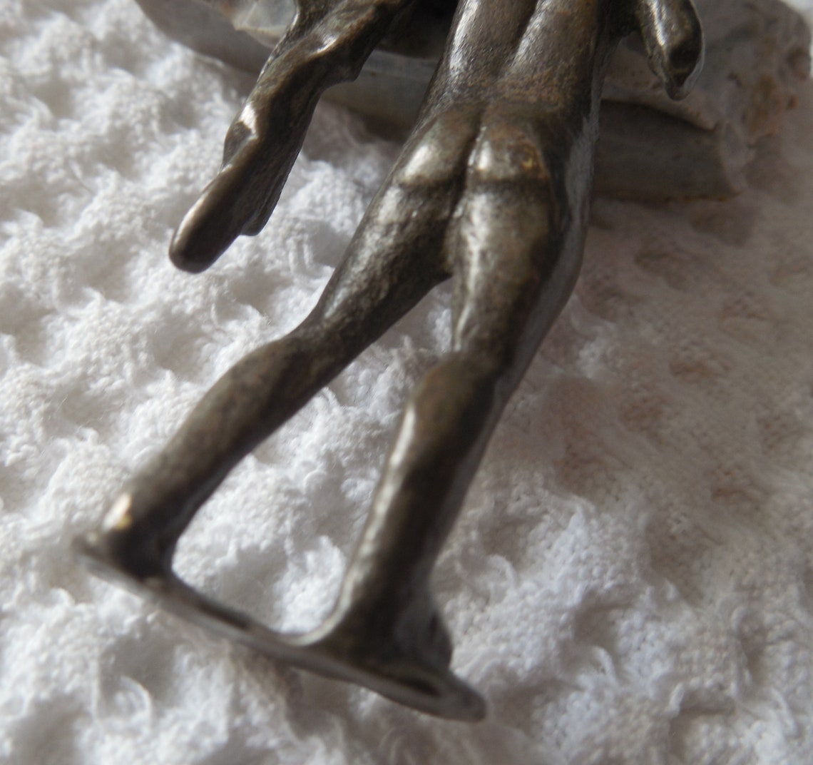 Ancient Roman Small Tin Bronze Figurine/26 Century/free Etsy