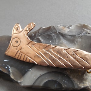 Rare Vikings bronze Pendant drakkar boat, Unique Viking age artifact, Ancient Symbolic Artifact, Medieval Pendant, Antique Viking artifact