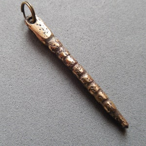 Ancient Roman amulet, Antique Roman bronze instrument, medical tool, Original Roman Empire artifact, Ancient Hygiene Tool