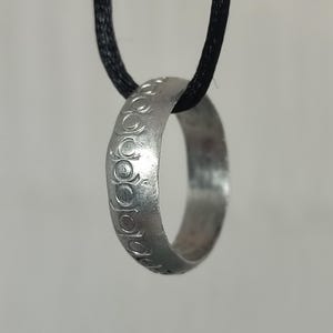 World War 1 Ring with ornaments, Soldier aluminum ring with signs, Original WW1 artifact, Rare Trench art Soldier handmade ring