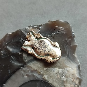 Antiker Wikinger Anhänger, Original Wikinger Maskottchen, Antiker Bronze Anhänger, Antiker Bronze Schmuck, Wikinger Krieger Anhänger, Kiewer Rus Artefakt