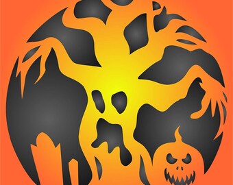 halloween sugar skull stencil reusable wall fabric furniture etsy