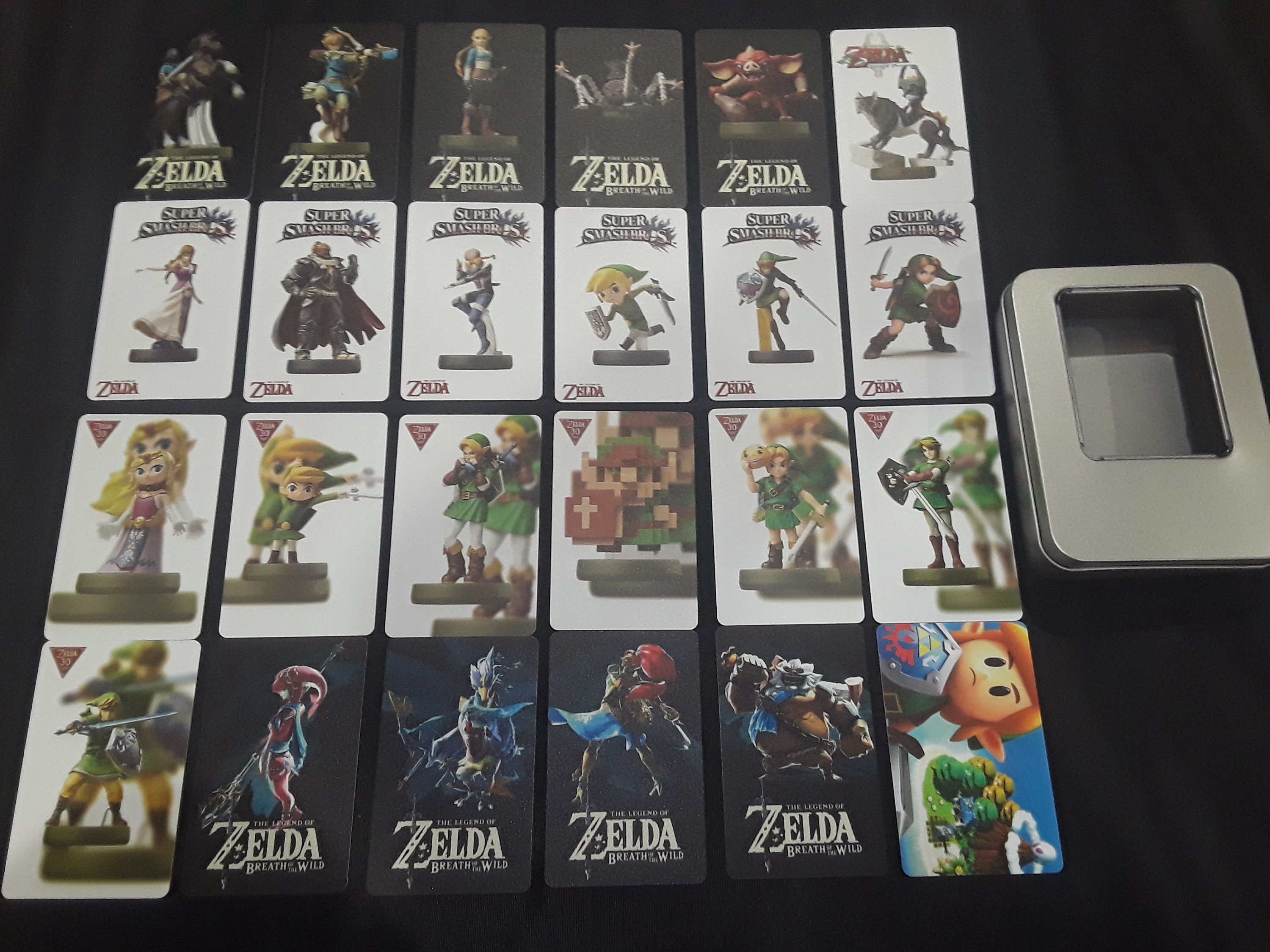 24 Zelda Breath of the Wild NFC Cards set BOTW Complete New Etsy