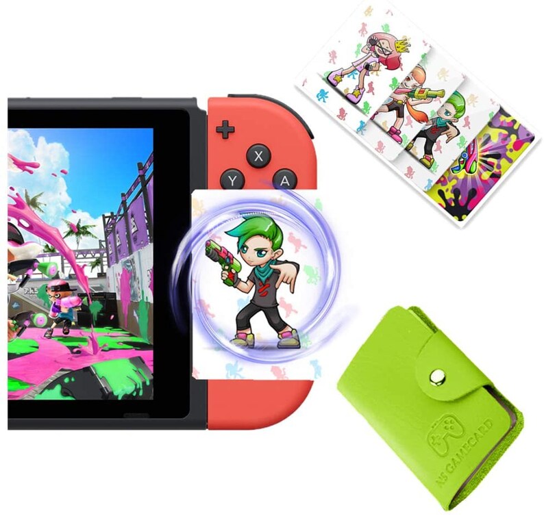 Nintendo Switch Cards Splatoon 2 NFC Amiibo Compatible Card | Etsy