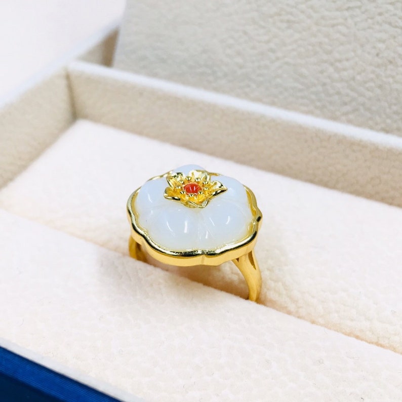 14k gold ring women gold ring with stone Engagement Rings Etsy