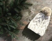 Zimowa Damska Czapka Handmade