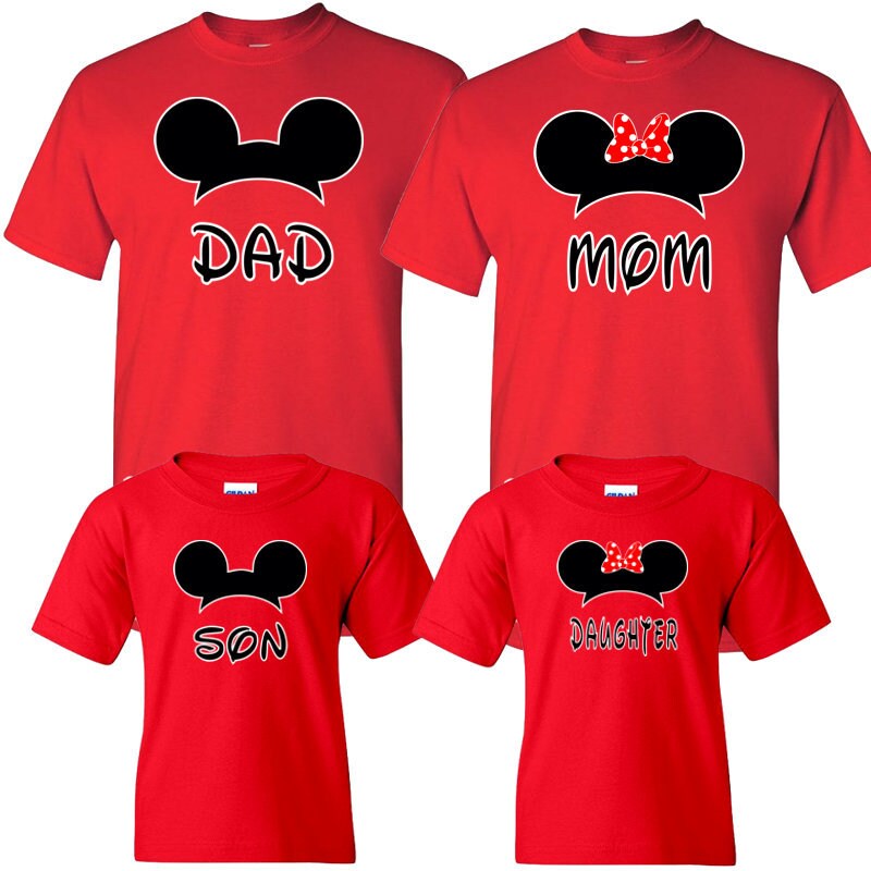 Mom and Dad Disney Family Shirts Family Disney Shirts 2018 Etsy