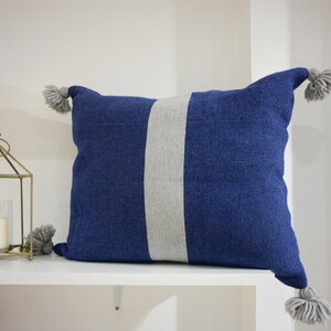 Handmade cotton pillow cover Decorative cushion sofa pillow Moroccan pillow gift idea