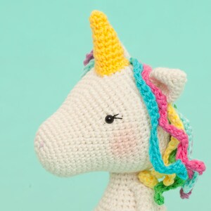 Unicorn crochet pattern, amigumi unicorn pattern, amigurumi pattern PDF image 5