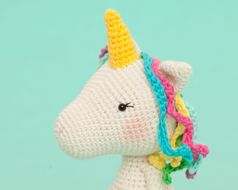 Unicorn crochet pattern, amigumi unicorn pattern, amigurumi pattern PDF image 5