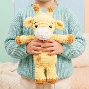 Crochet Giraffe Pattern – Amigurumi Plushie – Digital PDF Crochet Tutorial image 5