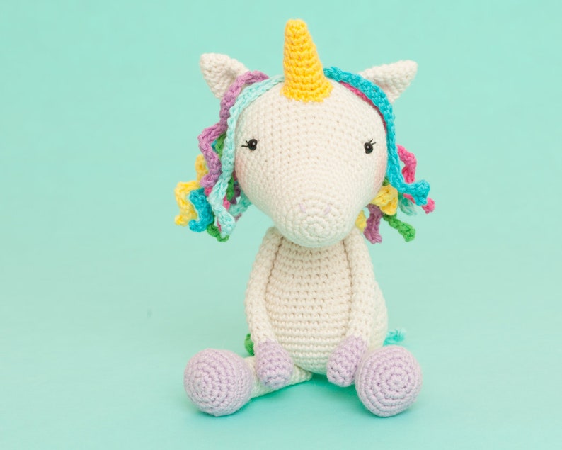 Unicorn crochet pattern, amigumi unicorn pattern, amigurumi pattern PDF image 4