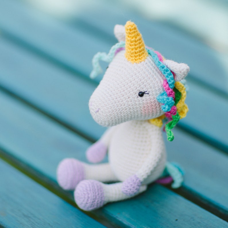 Unicorn crochet pattern, amigumi unicorn pattern, amigurumi pattern PDF image 7