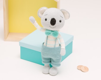 Koala amigurumi crochet pattern, Koala crochet pattern, PDF in English, Español and Deutsch