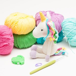 Unicorn crochet pattern, amigumi unicorn pattern, amigurumi pattern PDF image 6