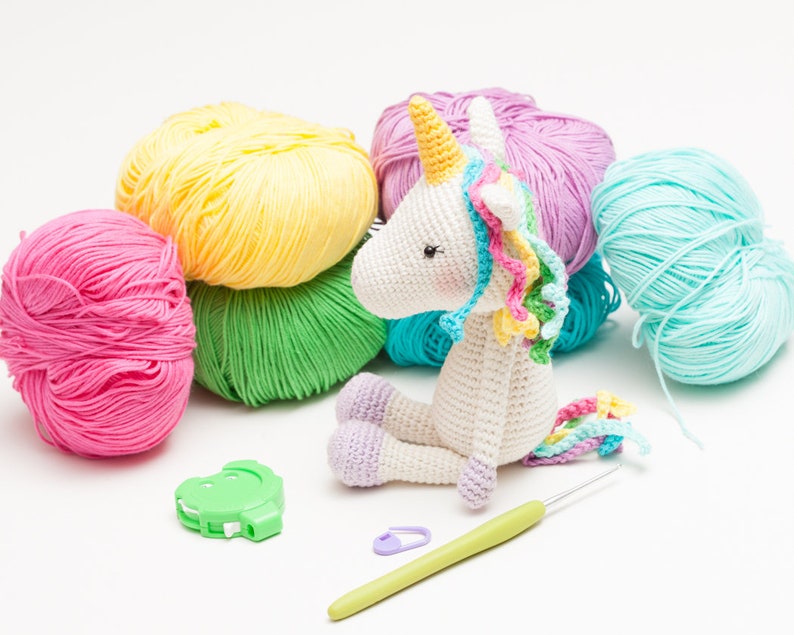 Unicorn crochet pattern, amigumi unicorn pattern, amigurumi pattern PDF image 6
