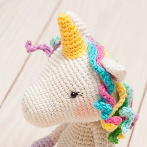 Unicorn crochet pattern, amigumi unicorn pattern, amigurumi pattern PDF image 8