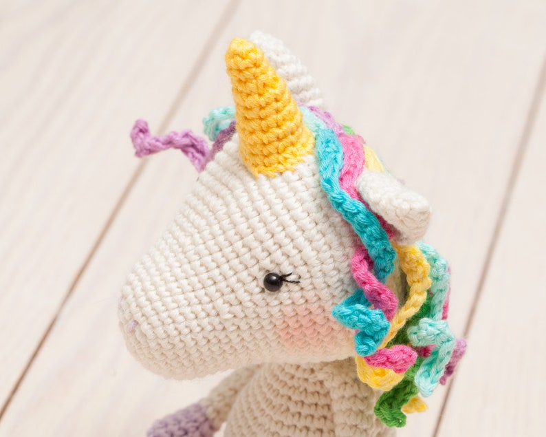 Unicorn crochet pattern, amigumi unicorn pattern, amigurumi pattern PDF image 8