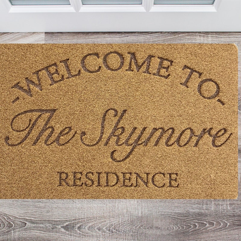 Unique Outdoor Welcome Rug Front Doormates Outdoor - Etsy UK