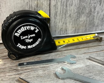 Personalized Engraved Tape Measure | Father's Day Gift (3m/5m)