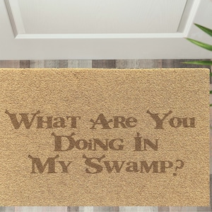 Bathroom Rug Carpet Mat, Shrek Bathroom, Shrek Doormat, Door Mat Meme