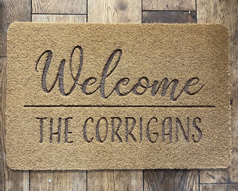 Custom Door Mat Personalized Door Mat Personalised doormat Etsy