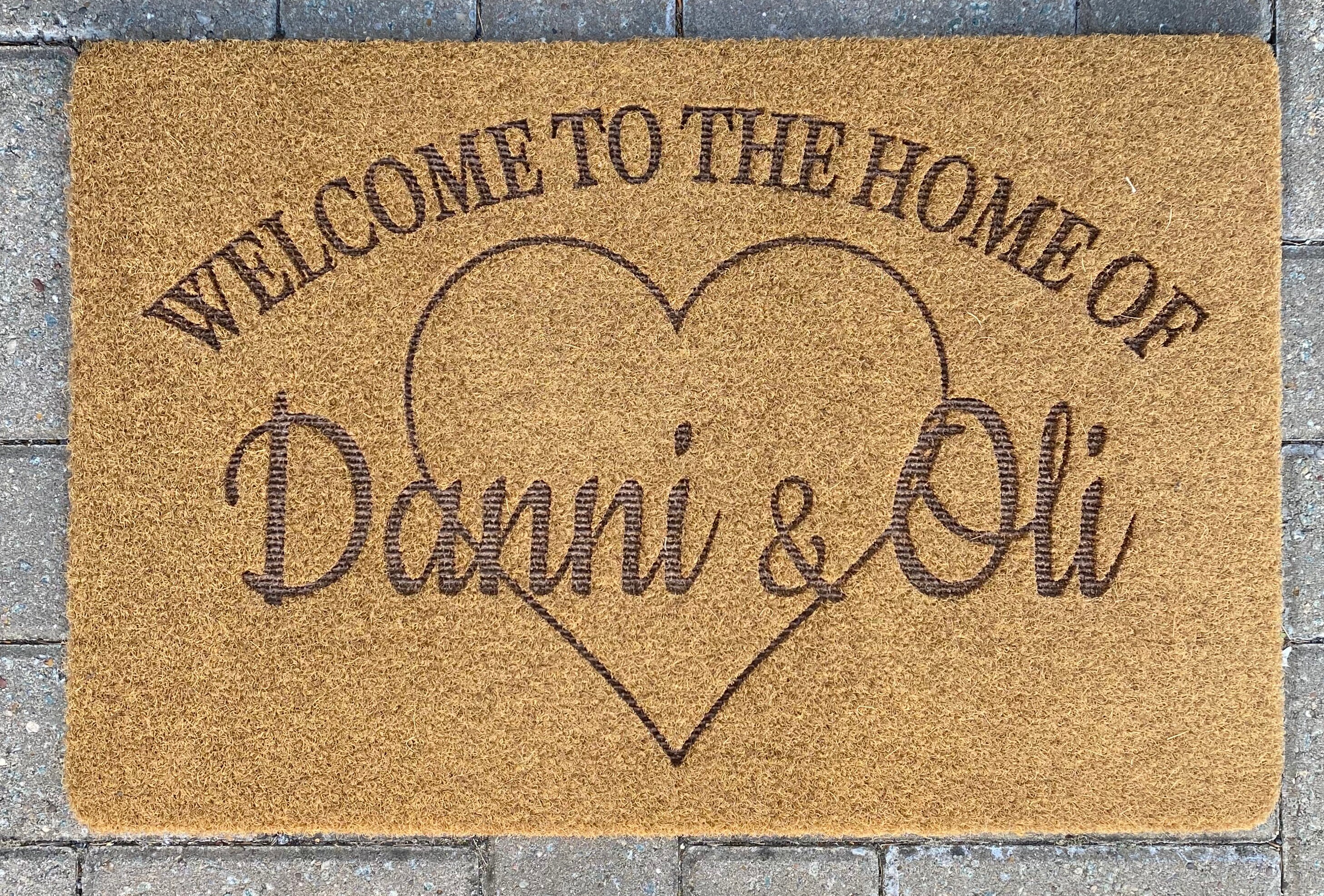 Custom Door Mat Personalized Door Mat Personalised doormat Etsy