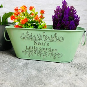 Personalised Metal Planter For Anniversary image 4