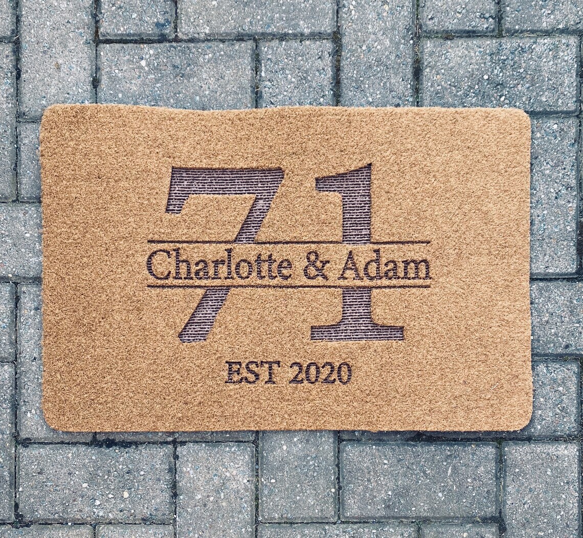 Custom Door Mat Personalized Door Mat Personalised doormat Etsy