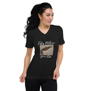 Unisex Short Sleeve V-Neck T-Shirt