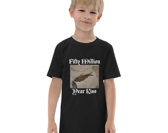 Youth jersey t-shirt Kissing fossils