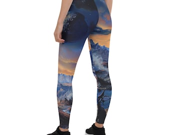 Leggings Alien world Dinosaurs