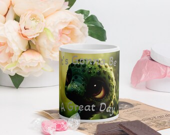 White glossy mug Gonna Be A Great Day
