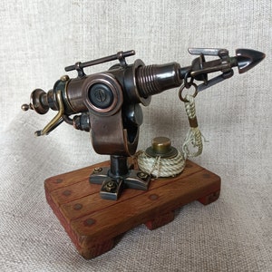 Steampunk Flash Drive 3.1 64GB &quot;Captain Ahab&#39;s Harpoon&quot;, USB flash drive, handmade vintage flash drive.