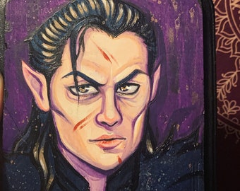 Vax Wooden Painting