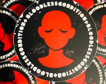 Bloodless Condition Vinyl Sticker