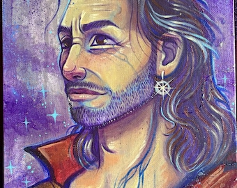 Gale Dekarios 8x10 Canvas Original Painting