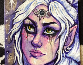 Selunite Shadowheart Mini Painting