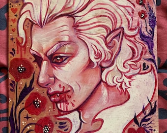 Astarion! 8x10 Acrylic on Wood Original Painting