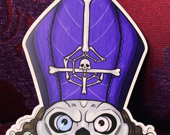 P-EEK-ERS - Papa V Perpetua Vinyl Stickers