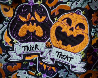 Trick or Treat Embroidered Patch