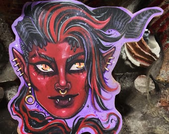 Karlach Original Painting on Wood